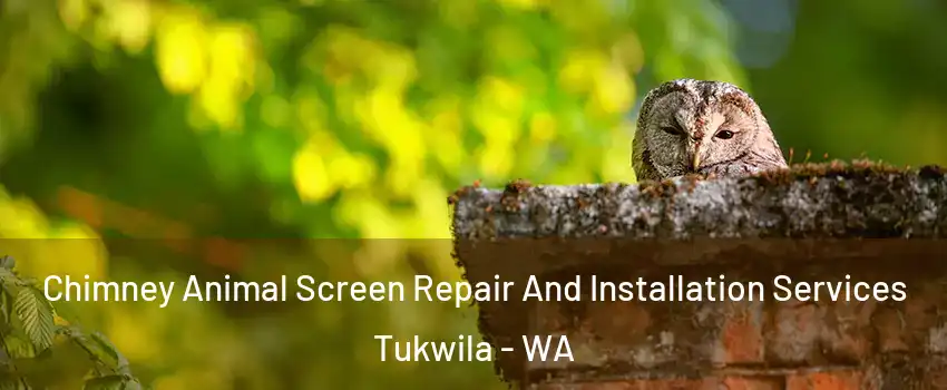  Chimney Animal Screen Repair And Installation Services Tukwila - WA