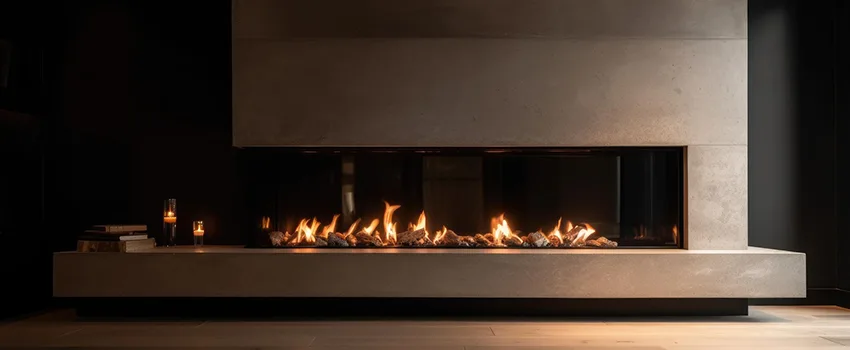 Gas Fireplace Ember Bed Design Services in Tukwila, Washington