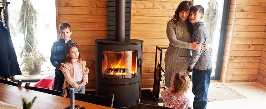 Morso Cast Iron Fireplace Insert Installation in Tukwila, Washington