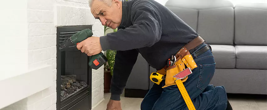 New Indoor Fireplace Installation in Tukwila, Washington