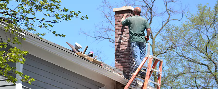 Vinyl and PVC Chimney Flashing Installation in Tukwila, WA