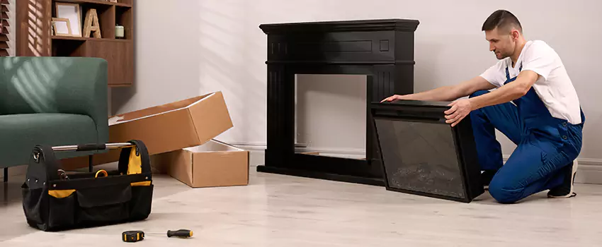 Old Rusted Metal Fireplace Repair And Replacement in Tukwila, WA